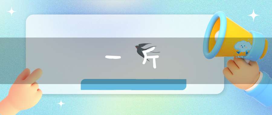 一斤