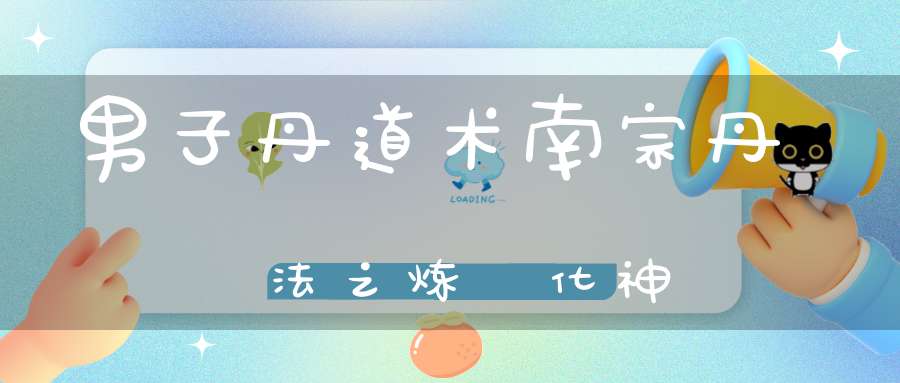 男子丹道术南宗丹法之炼炁化神