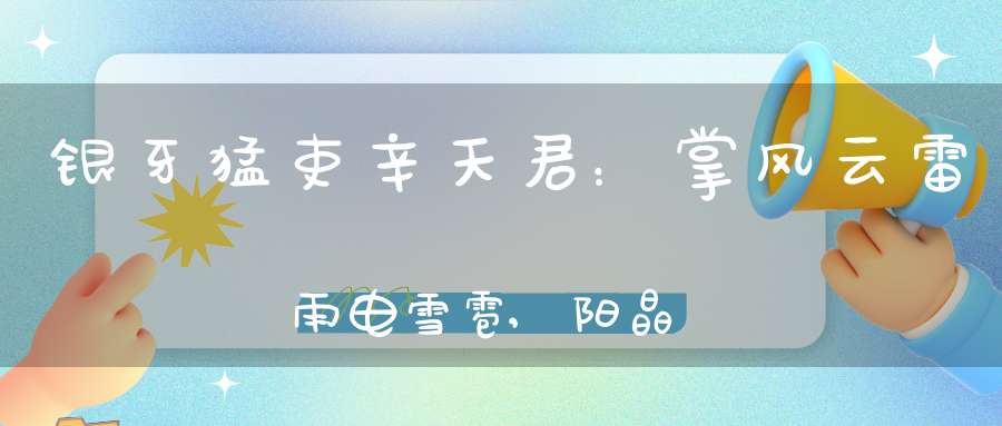 银牙猛吏辛天君：掌风云雷雨电雪雹,阳晶炼度执法真人