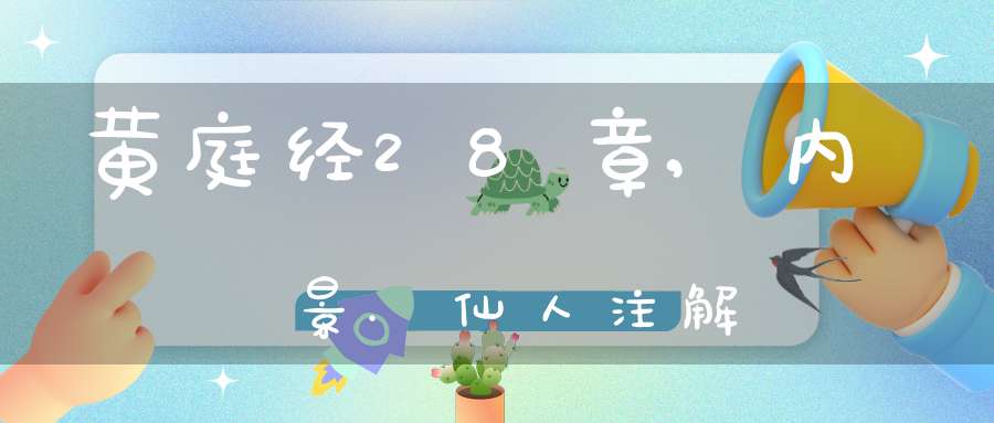 黄庭经28章,内景.仙人注解
